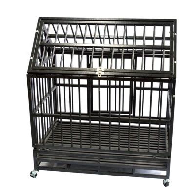 China 2019 New Style Sustainable Movable xxxl Heavy Duty Metal Square Tube Crate For Dog for sale