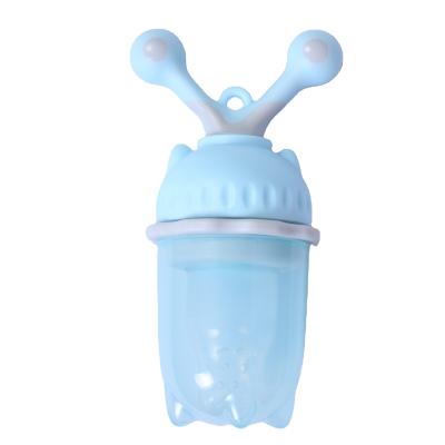 China BPA Free Silicone Nipple Soother Toddler Infant Kids Pacifier Feeder For Fruit Food Nibbler Feeder Baby Fruit Feeder for sale