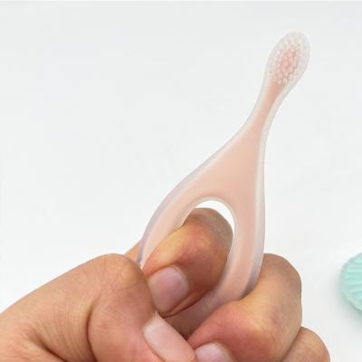 China Soft material is a toothbrush that can clean Mouth.etc 2021 High Quality Baby Silicone Toothbrush Baby Silicone Teether Toy Baby Teethers for sale