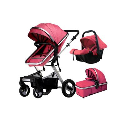 China High Landscape Luxury Factory Direct 3 in 1 Travel System Baby Stroller Hot Mom 3 in 1 Baby Stroller for sale