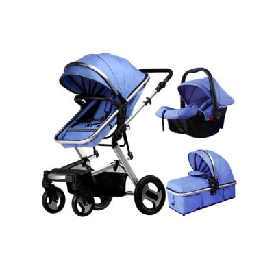 China High Landscape Luxury Baby Stroller 3 in 1 High Landscape Walker Travel System Baby Stroller For Sale for sale