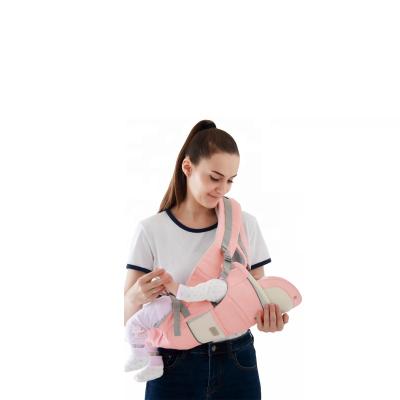 China Breathable Inside Four Seasons Baby Sling Wrap Baby Hip Seat Carrier Multifunctional Universal Baby Carrier Envelope for sale