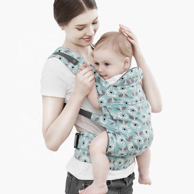 China 2021 Trend Eco-friendly Design Can Support Customization Baby Wrap Patterned Baby Sling Sling Carrier for sale