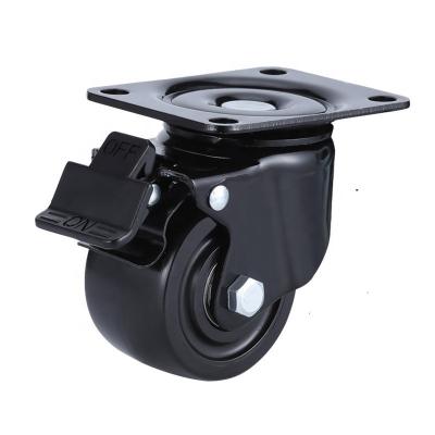 China Rigid Inylon Ndustrial Heavy Duty Shock Absorbing Plastic Trolley Wheel Heavy Duty 50mm/2 Inch Caster for sale