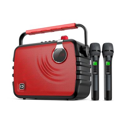 China Outdoor Use SHIDU K6 Large Portable 70W TWS Work Karaoke UHF Wireless Speaker With MIC 345*135*305mm for sale