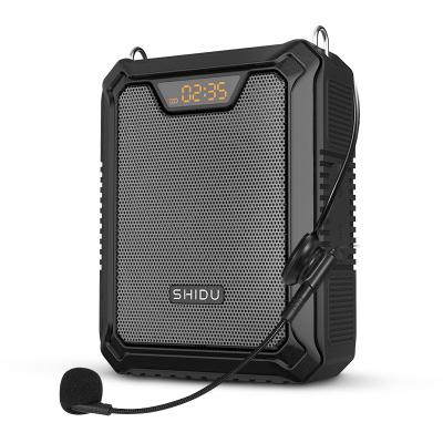 China For Professor SHIDU 25W Waterproof Portable Big Power IPX6 Bluetooth Rechargeable PA Speaker For Outdoor Voice Amplifier for sale