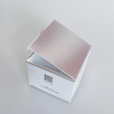 China Recyclable Custom Small Luxury Empty Cosmetic Box Packaging Paper Cardboard Box Skin Care Set for sale