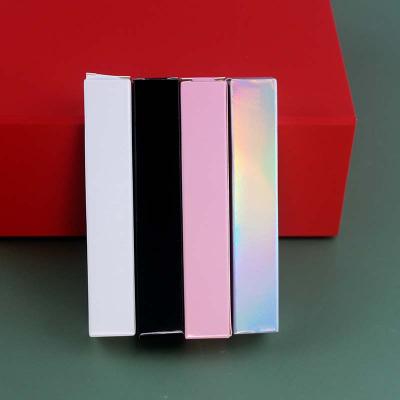 China Recyclable Custom Design Lip Gloss Gift Set Liploss Lipstick Paper Boxes Lip Gloss Packaging Box for sale