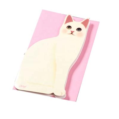 China Europe Greeting Card Wholesale Custom Cute Cat Stereo Christmas Greeting Card for sale