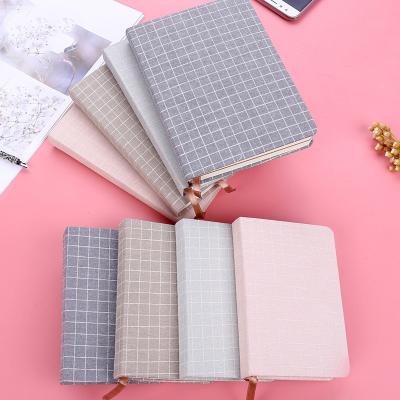 China Customized Easy Writing Canvas Notebook Eco-Friendly Solid Color Blank Fabric Eco-Friendly Hardcover Book With Belly Band for sale