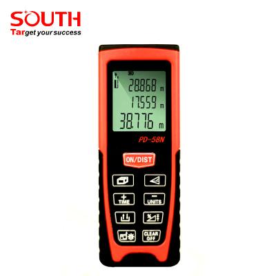 China SOUTH Area 80m Range Finder / Laser PD-58N Distance Meter for sale