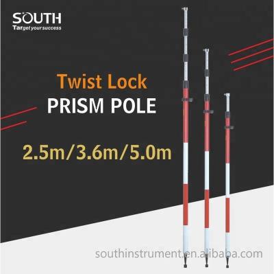 China NLS11 Twist Lock Survey Prism Pole for NLS11 Total Station for sale