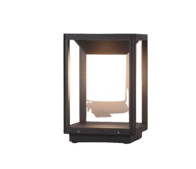 China Energy Saving Square Gate Garden Yard Decorate Outdoor Pillar Lamp for sale