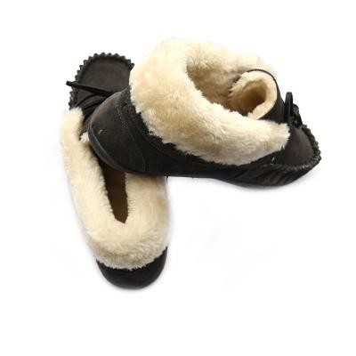 China CUSHIONING Outdoor Gray Flexible Fur Mini Ultra Warm Furry Big Good Quality Ankle Trims Snow Boots Women Shoes for sale