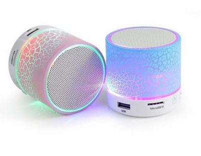 China No Wireless Speaker A9 LED Mini Speakers Hands Free Portable with TF Card MIC USB Audio Music Player for sale