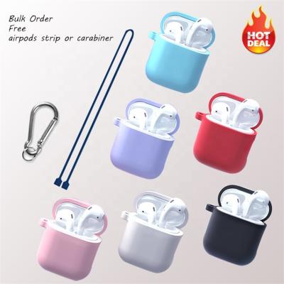 China HOT Wholesale for Air Pods Case Wearable Airpod Cover for Airpods Case Custom Silicone Cover for Apple Airpods for sale