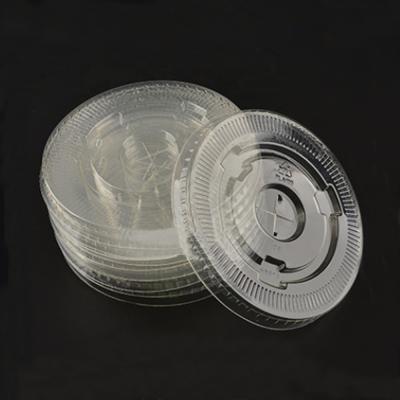 China Non Spill Wholesale Disposable Plastic Biodegradable Plastic Milk Tea Drink Cups Lids for sale