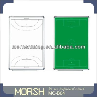 China Anodziing Aluminum Double Sided Magnetic Basketball Or Football Coaching Board for sale