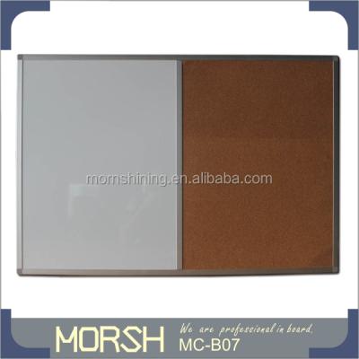 China Message Board Combined Dry Erase Board And Cork Board for sale