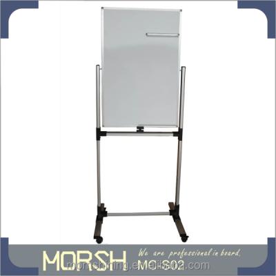 China Aluminum Movable White Board With Stand With Double Sided Board for sale