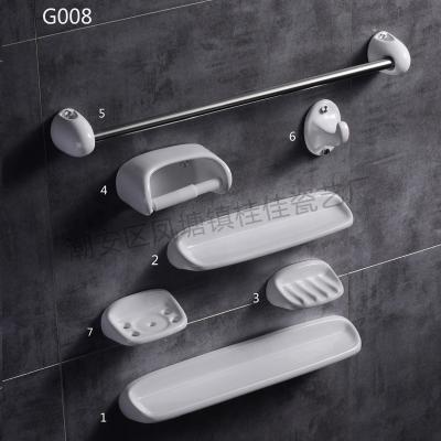 China 6 Piece Sustainable Set, Simply Ceramic Bathroom Accessories Set, Bath Corner Accessories for sale