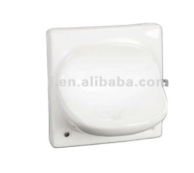 China Transitional Ceramic Soap Holder Bathroom Set for sale