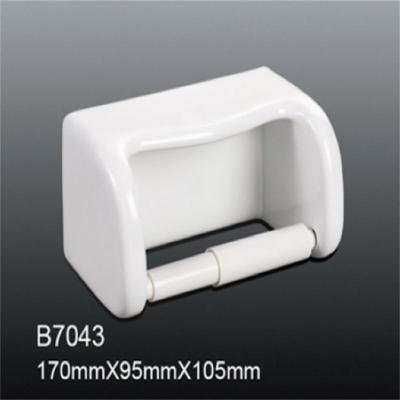 China Modern porcelain cheap ceramic toilet paper roll holder for home/hotel/restaurant for sale