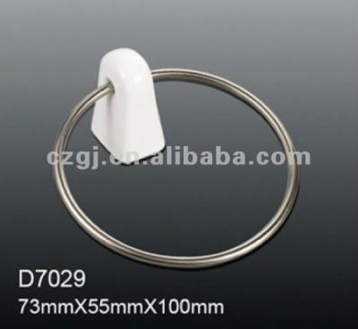 China Bathroom Cheap Ceramic Towel Ring For Home/Hotel/Restaurant D7029 for sale