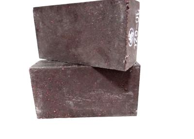 China High Temperature MGO Furnace Chrome Bricks With Cold Crushing Strength And Refractoriness Of 1700 - 1800℃ for sale