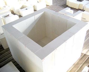 China Light Yellow Fused Cast AZS Block With Compressive Strength ≥200MPa Te koop