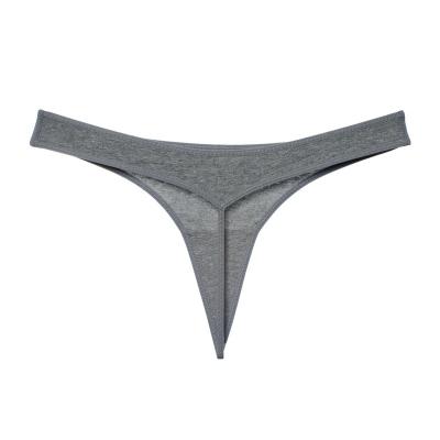 China High Quality Cotton Breathable Soft G - String Bikini Thong Ladies Sexy 5 Colors Panties for sale