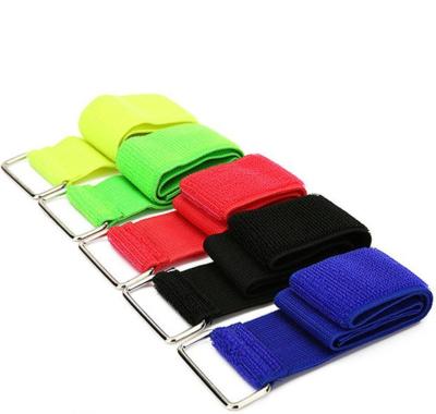 China Multi Purpose 1 Inch/2 Inch Manual Racing Logo Printing Elastic Hook&loop Down Strap for sale