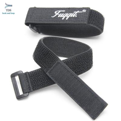 China Multi Function Custom Logo Elastic Hook And Loop Belt With Buckle for sale