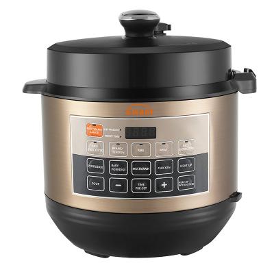 China One Key Exit Pressure Ewant 6L Commercial Stainless Steel Electric Pressure Cooker With One Key Version Pressure for sale