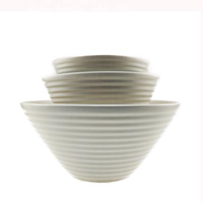 China Viable Accept Customized Designs Home Use Japanese Ceramic Soup Ramen Bowl Set for sale