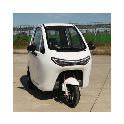 China 2021 cheap price three wheel car passenger heavy duty passenger loading closed cabin passenger electric tricycle for sale for sale