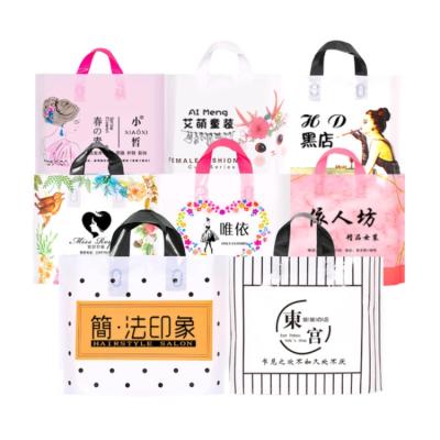 China Business& New Design Buckle Plastic Soft Hard Handle Tote Bag For Sale Good Price Variety Shopping for sale