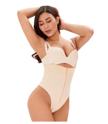 China Breathable Women Active Wear Shapewear Explosive Plus Size Women's High Waist T-Shape Body Shaper for sale