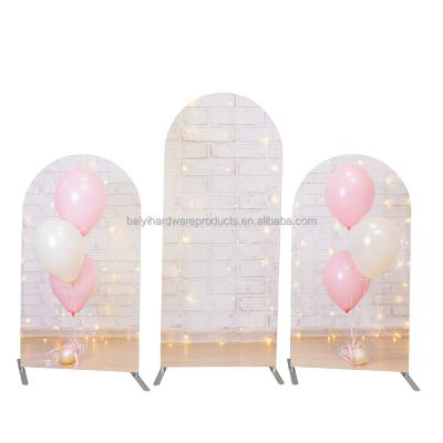 China Health care institute hot sale advertising stand up trade show backdrop tension fabric banner frame banner indoor banner for sale