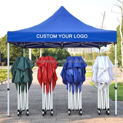 China Health care institute 10x10 advertising logo outdoor tent for outdoor tent fabric camping waterproof canopy tent for sale