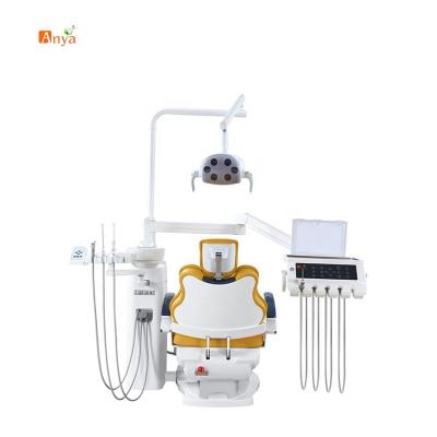 China Luxury Dental Metal Chair CE Approved AY-A2000 Unit Dental Chair With Cheap Dental Chair Spare Parts for sale