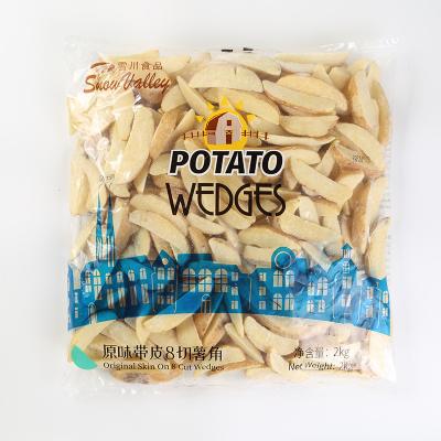 China Normal Fully Stocked Vegetable Products Frozen Potato French Fries Chips Wedges for sale