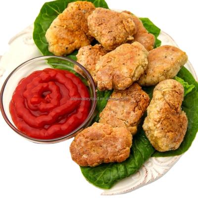 China Natural Reasonable Price Soy Vegan Food Snacks Hot Selling NON-GMO Factory Based Vegan Chicken Nugget for sale