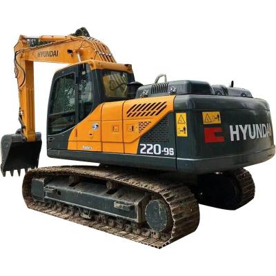 China Used HYUNDAI R 220LC-9S Excavator /Hyundai 200 Crawler 210 215 225-9 Excavator 1.2MÂ ³ for sale