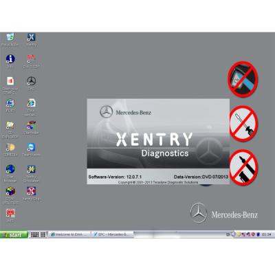 China 2013.7 Latest C3/C4 Software Mercedes Benz Star C3/C4 Das T30 HDD for sale