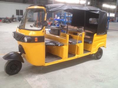 China Passenger New Model Oil Cooled Indian Original Bajaj 200cc Tuk Tuk Tricycle for sale