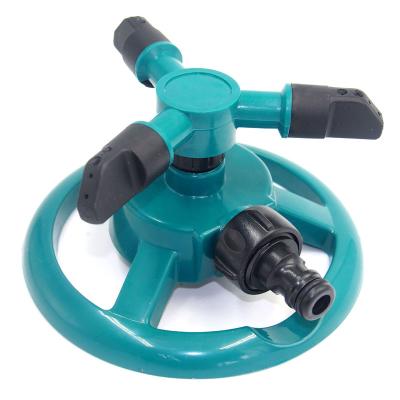 China Easily Install Plastic 3 Arm Rotary Water Sprinkler For Garden 360 Speed ​​Drive Sprinkler for sale