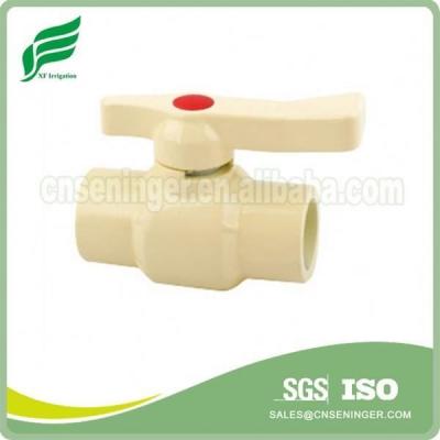 China CPVC High Quality CPVC ASTM D2846 Round Ball Valve and Fitting for sale