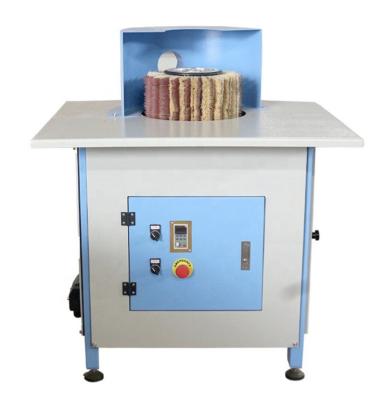 China Woodworking Process DTL-20 Good Prices Single Brush Vertical Manual Small Polishing Machine for sale