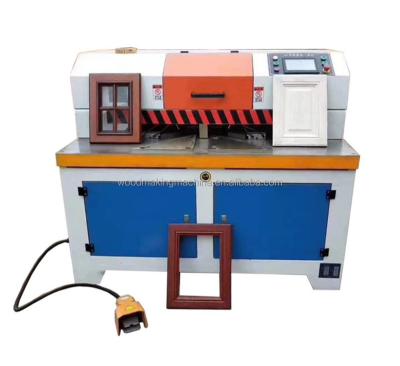 China CNC Auto 45/90 Horizontal Angle Saw And 45 Degree Frame Cutting Machine for sale